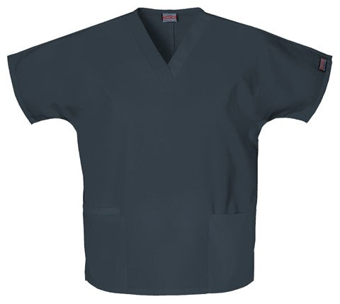 Dark Slate Gray Cherokee Unisex Scrub Top