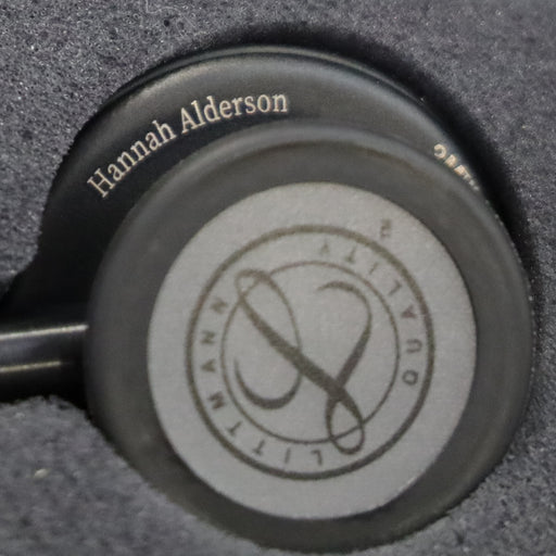 Dim Gray Littmann Classic III Monitoring Stethoscope: All Black 5803