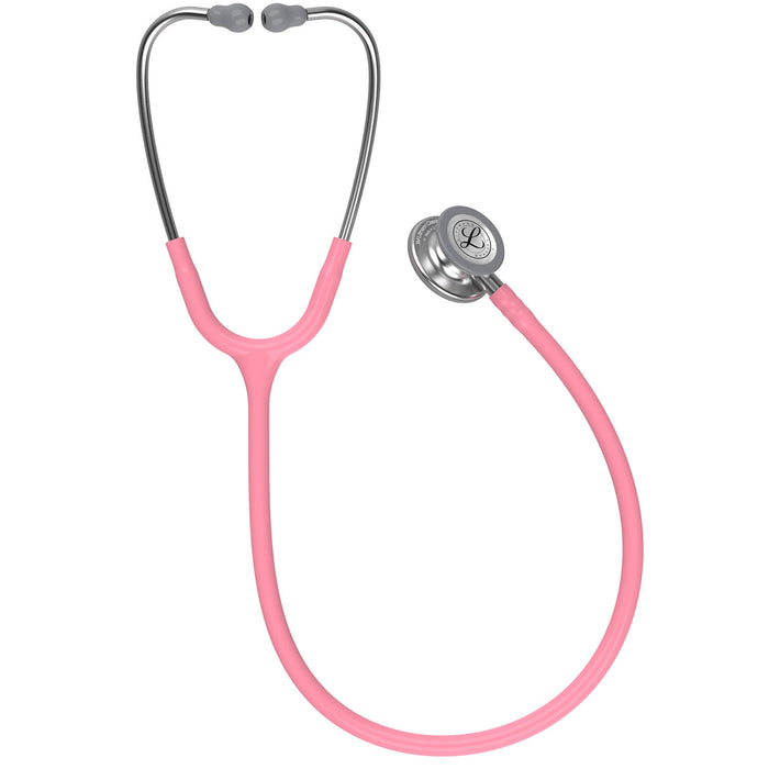 Pale Violet Red Littmann Classic III Monitoring Stethoscope: Pearl Pink 5633