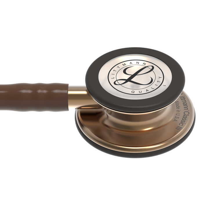 Dark Olive Green Littmann Classic III Monitoring Stethoscope: Chocolate & Copper 5809