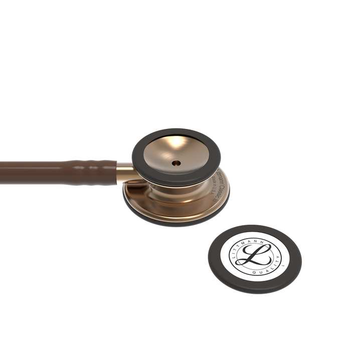 Dark Slate Gray Littmann Classic III Monitoring Stethoscope: Chocolate & Copper 5809