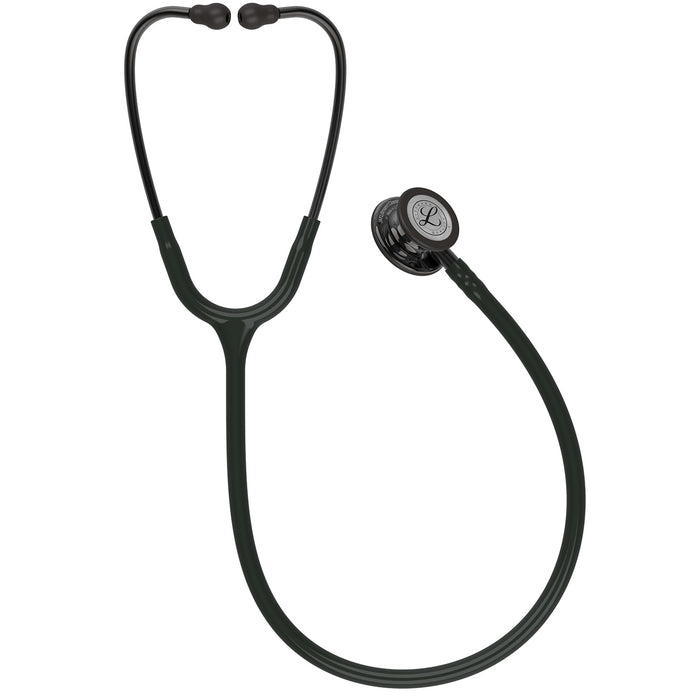 Dark Slate Gray Littmann Classic III Monitoring Stethoscope: Black and Smoke 5811