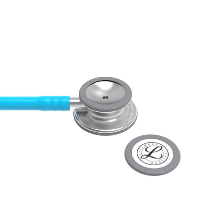 Dark Gray Littmann Classic III Monitoring Stethoscope: Turquoise 5835
