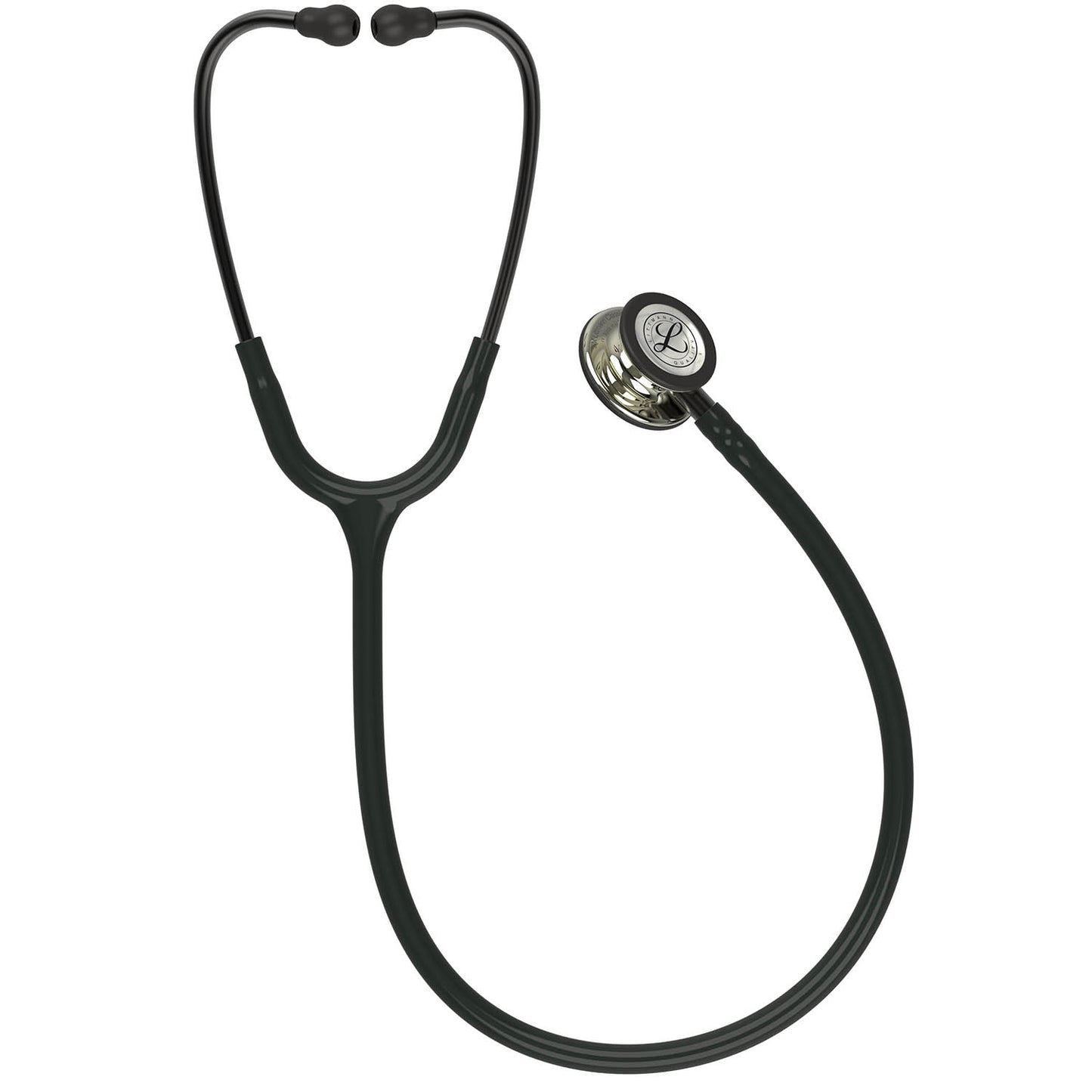 Dark Slate Gray Littmann Classic III Monitoring Stethoscope: Champagne & Black 5861