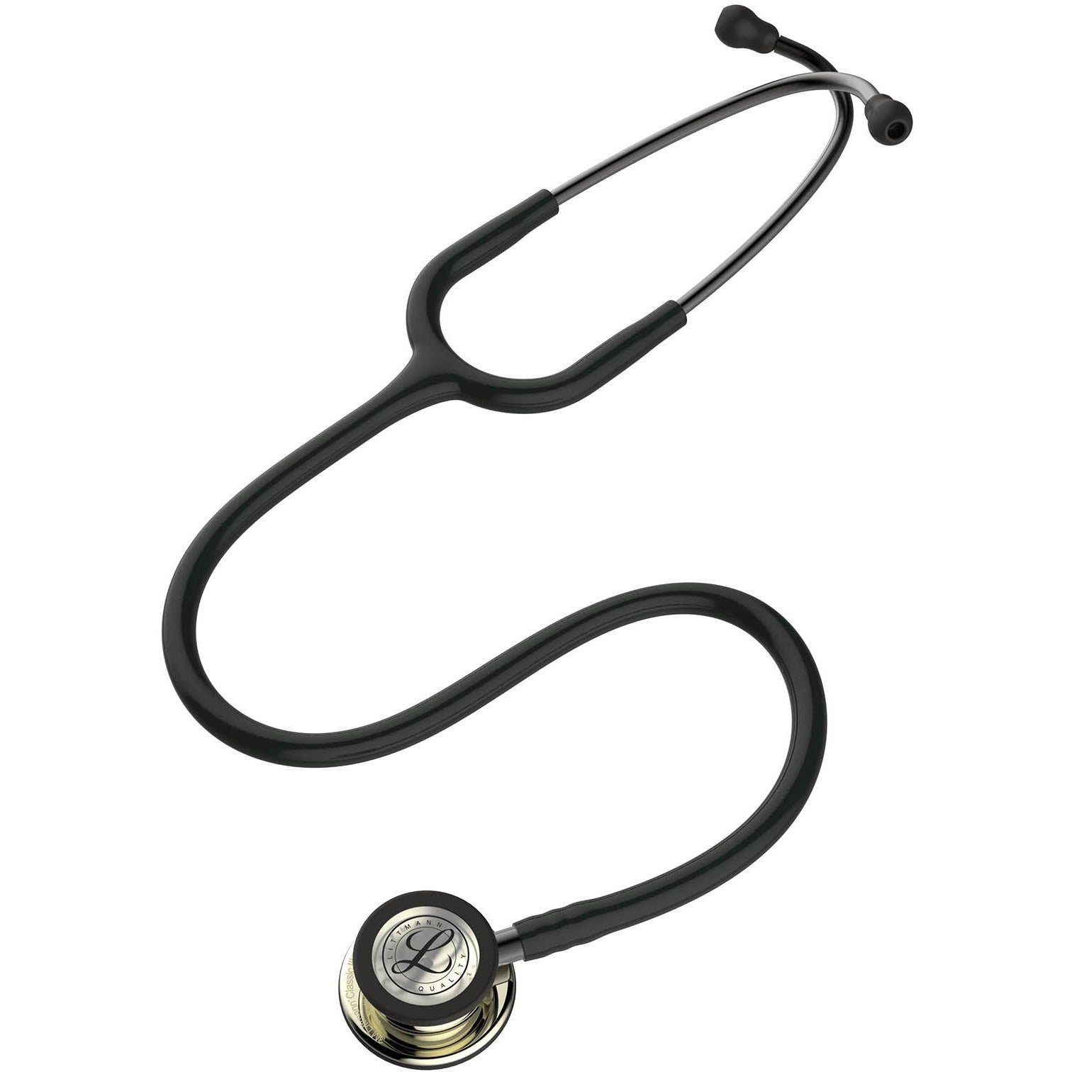 Dark Slate Gray Littmann Classic III Monitoring Stethoscope: Champagne & Black 5861