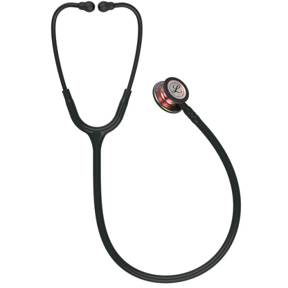 Dark Slate Gray Littmann Classic III Monitoring Stethoscope: Black - Rainbow Finish 5870