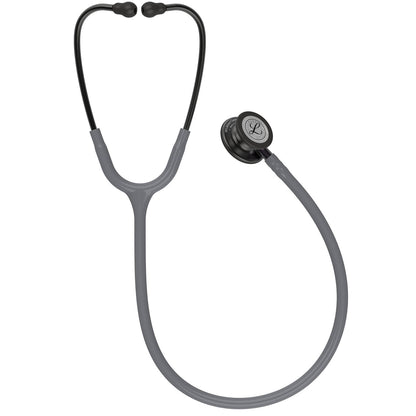 Dim Gray Littmann Classic III Monitoring Stethoscope: Smoke & Gray - Violet Stem 5873