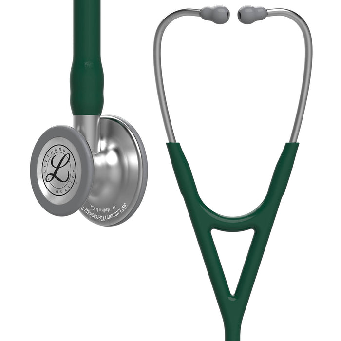 Dark Slate Gray 3M Littmann Cardiology IV Stethoscope - Hunter Green - 6155
