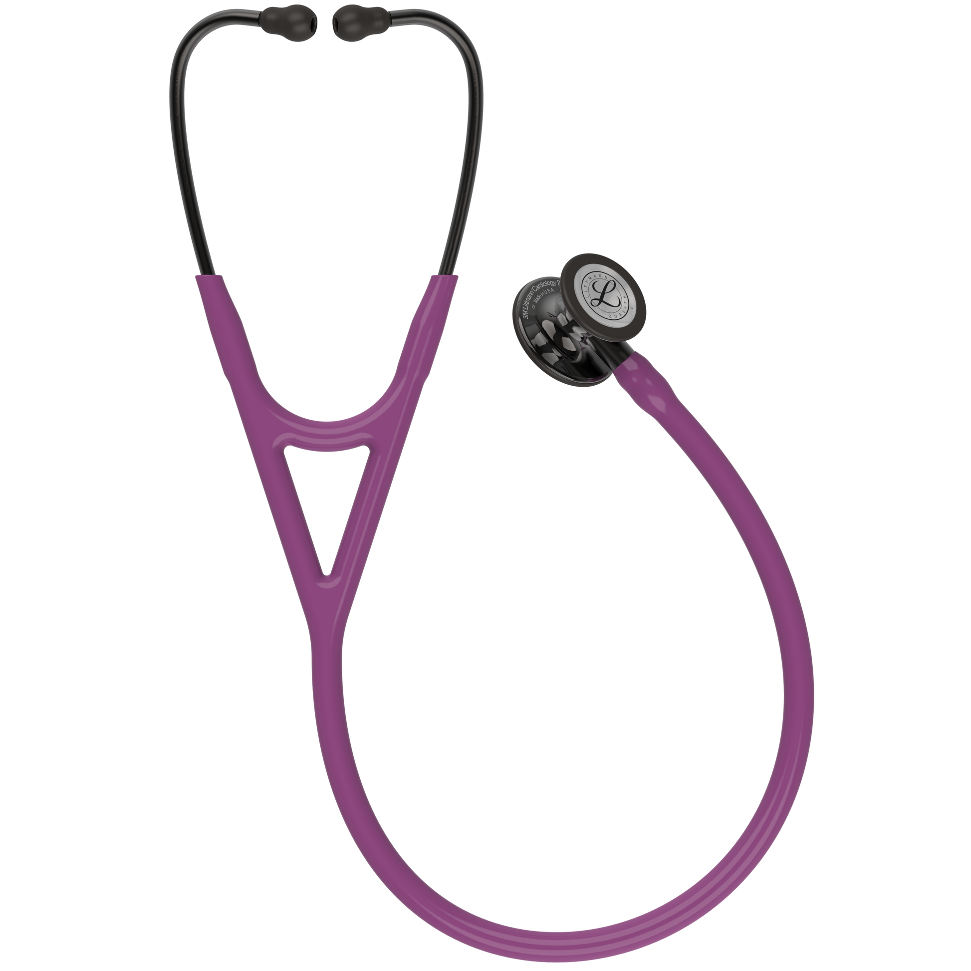 Dim Gray Littmann Cardiology IV Diagnostic Stethoscope: Plum & Smoke 6166