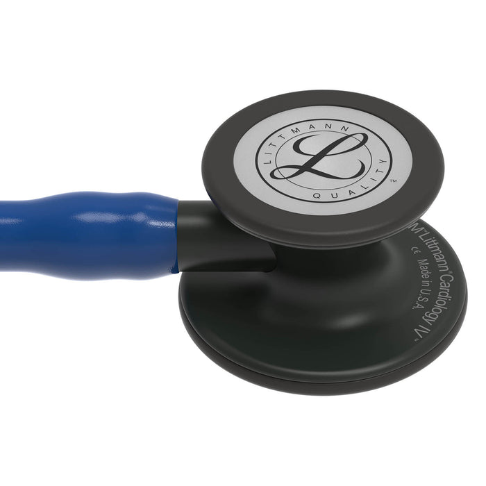 Dark Slate Gray 3M Littmann Cardiology IV Stethoscope - Navy Blue - 6168