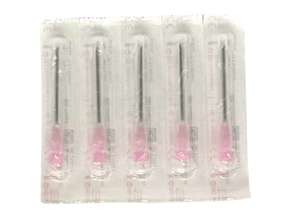 Light Gray BD Microlance™ Hypodermic Needle, 18 G pink, 40 mm, 1½" per 100