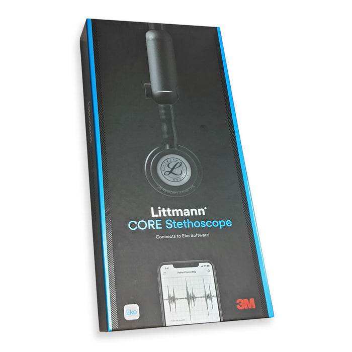 Dark Slate Gray Littmann CORE Digital Stethoscope 8490 - Black