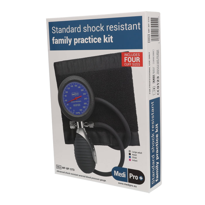 Dark Slate Gray Standard Family Practice Sphygmomanometer With Adult & Child Cuffs