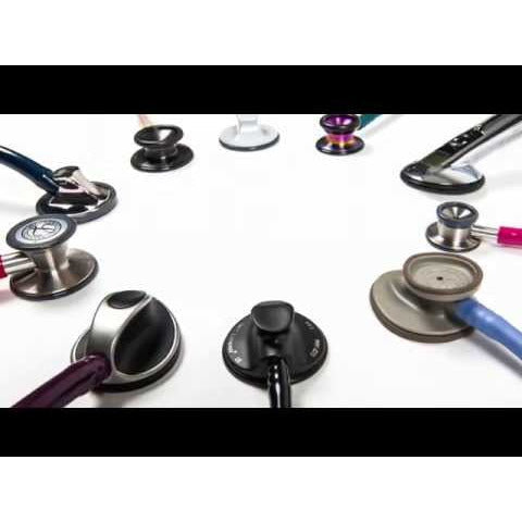 Black Littmann Classic II Infant Stethoscope: Raspberry Rainbow 2157
