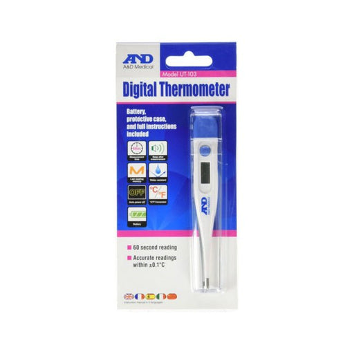 A&D Digital Flexitip Thermometer (UT-103) - Medscope