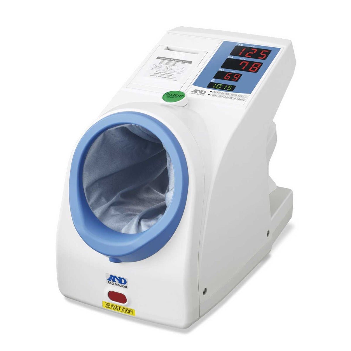 Light Gray A&D Medical TM-2657P Waiting Room Upper Arm Blood Pressure Monitor