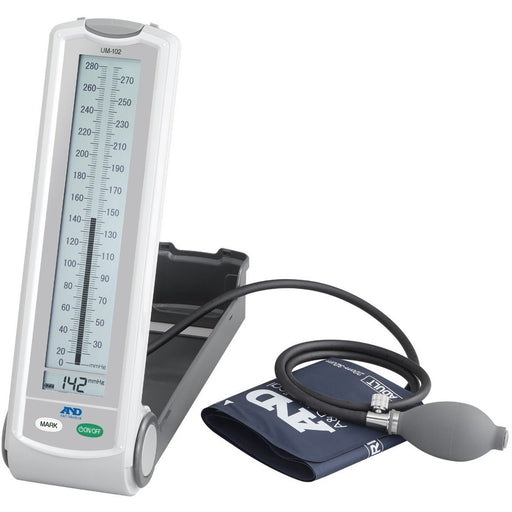 Light Gray A&D Medical UM-102 Professional Manual Sphygmomanometer