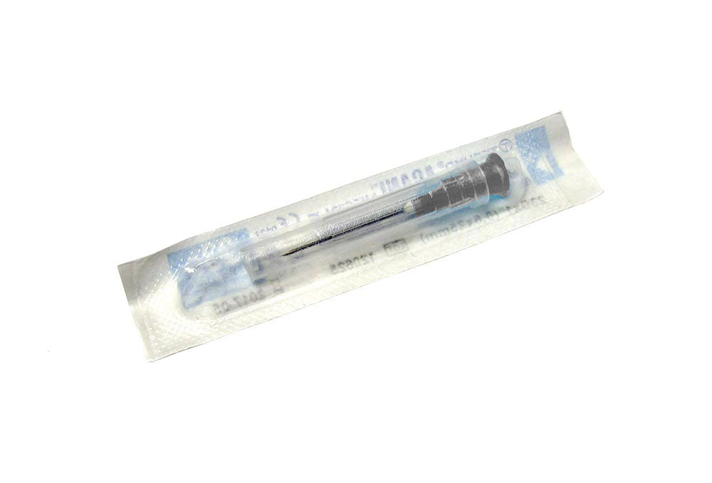 Light Gray Terumo AGANI Needle 27G x 5/8" x 100 - GREY