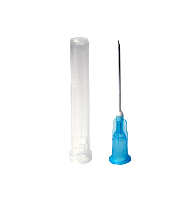 Light Gray Terumo AGANI Needle 23G x 1" x 100 - BLUE