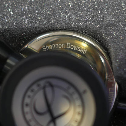 Dark Slate Gray Littmann Cardiology IV Diagnostic Stethoscope: Champagne & Burgundy Tube 6176