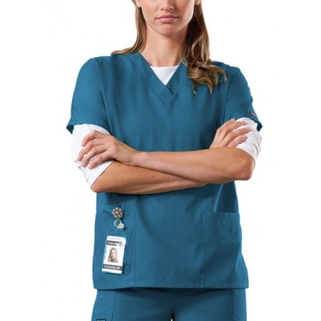Dark Slate Gray Cherokee Unisex Scrub Top