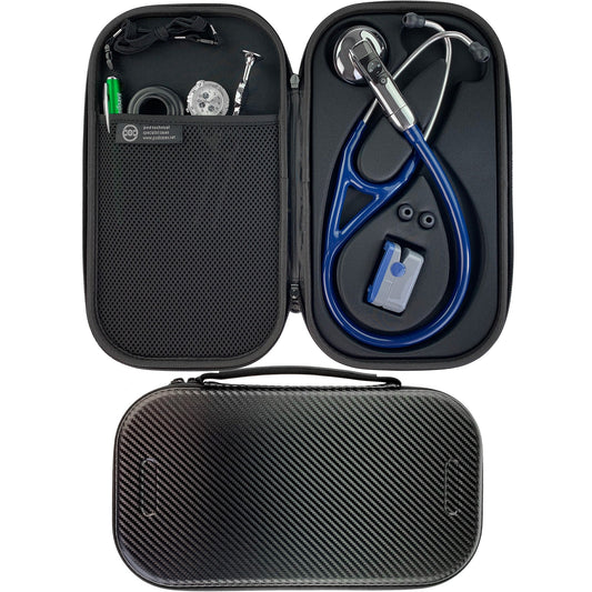 Dark Slate Gray Pod Technical Cardiopod II Stethoscope Case for all Littmann Stethoscopes - Carbon
