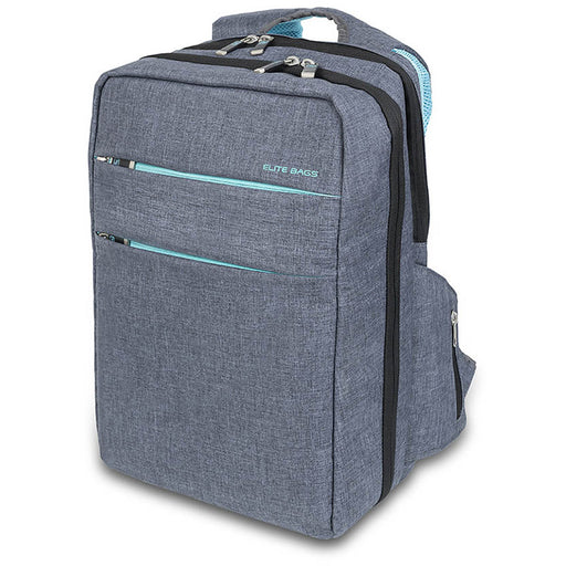 Slate Gray Elite Bags CITY'S Urbanite Backpack for Home Care