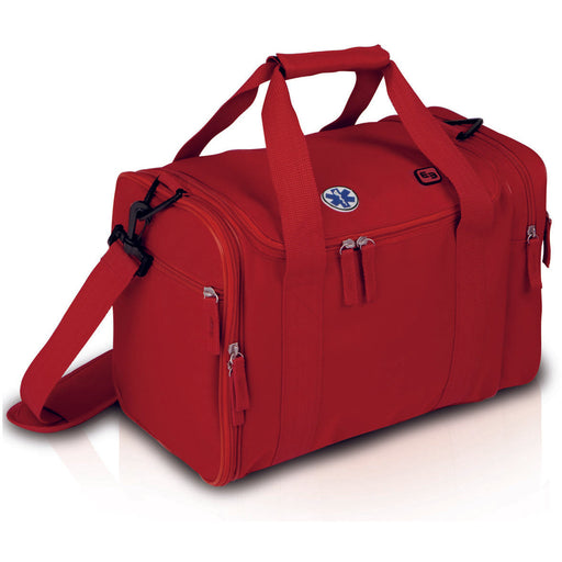 Brown Elite First Aid Bag - Red