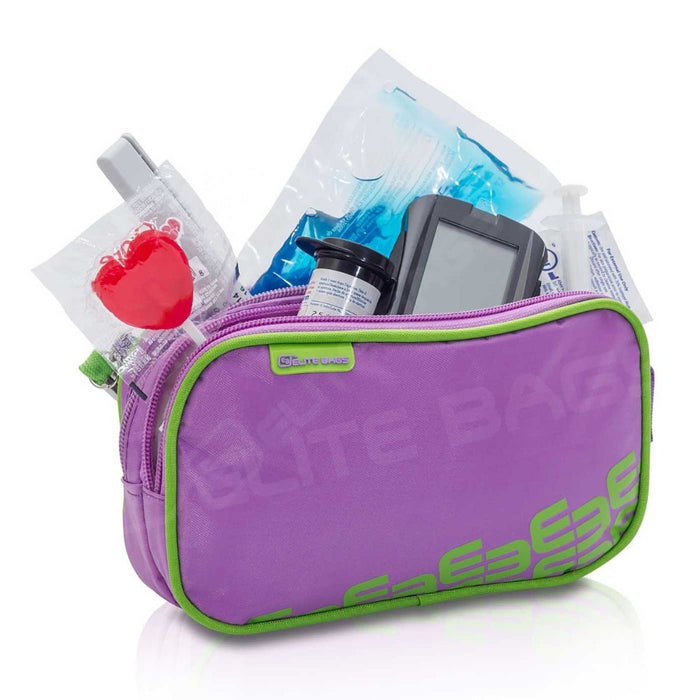 Light Slate Gray Elite Bags Isothermal Pouch for Diabetic's kit - Polyester- Violet