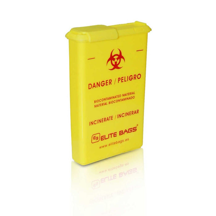 Goldenrod Elite Bags Pocket-Sized Container for Biocontaminated Material - Yellow