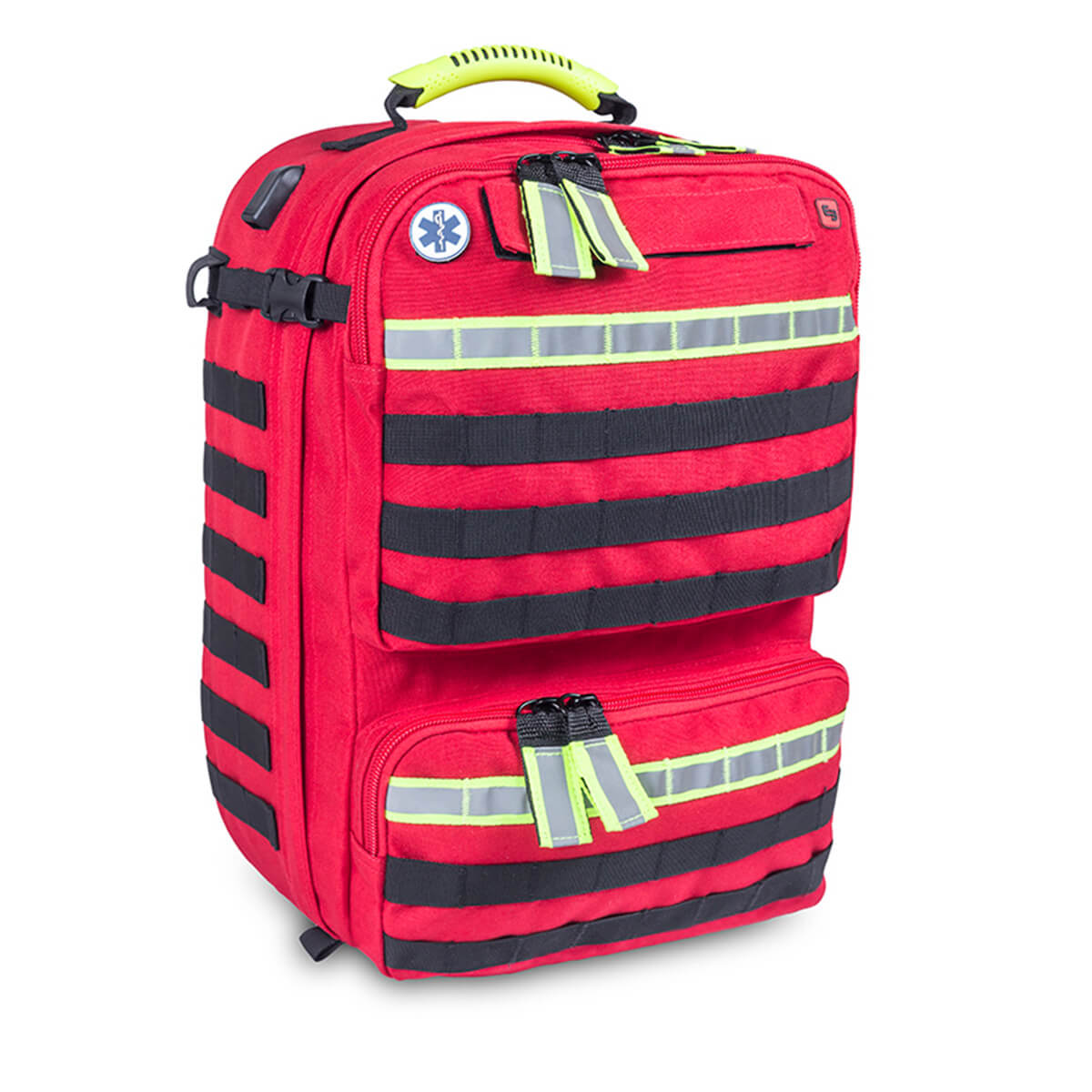 Elite Emerairs Rescue Backpack, Red, Infection Control