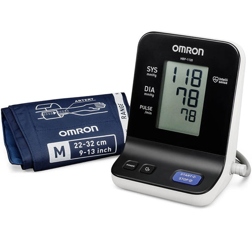 Light Gray Omron HBP-1120 Blood Pressure Monitor