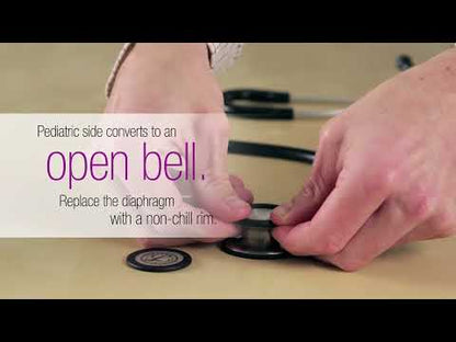 Littmann Classic III Monitoring Stethoscope: Black - Rainbow Finish 5870