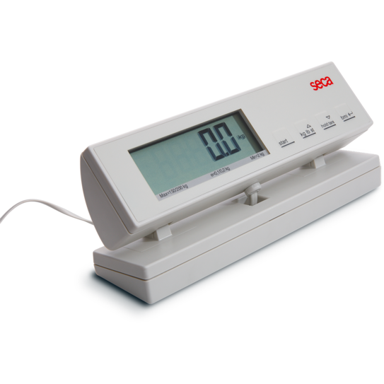 Gray seca - 869 Flat Scale with Cable Remote Display