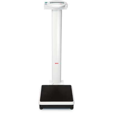 Light Gray seca 769 - Digital Column Scale with BMI Function