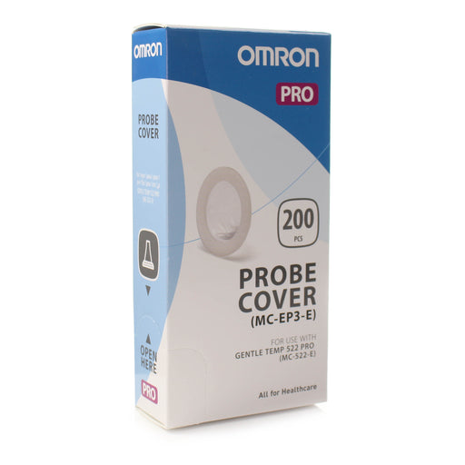 Gray Probe Covers for Omron Gentle Temp 522 Pro Thermometer x 200