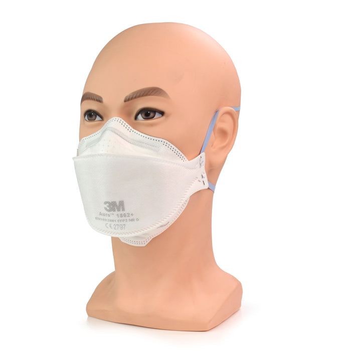 Tan 3M™ 1862+ Aura™ FFP2 [+IIR] Healthcare Respirator Mask x 20