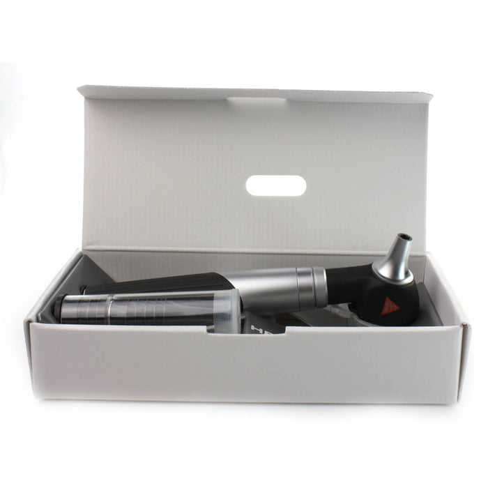 Gray HEINE mini3000 LED Fibre Optic Otoscope Set with Batteries