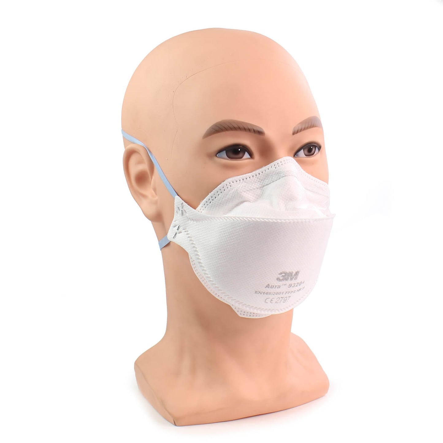 Tan 3M™ Aura™ 9320+ FFP2 Respirator Face Mask