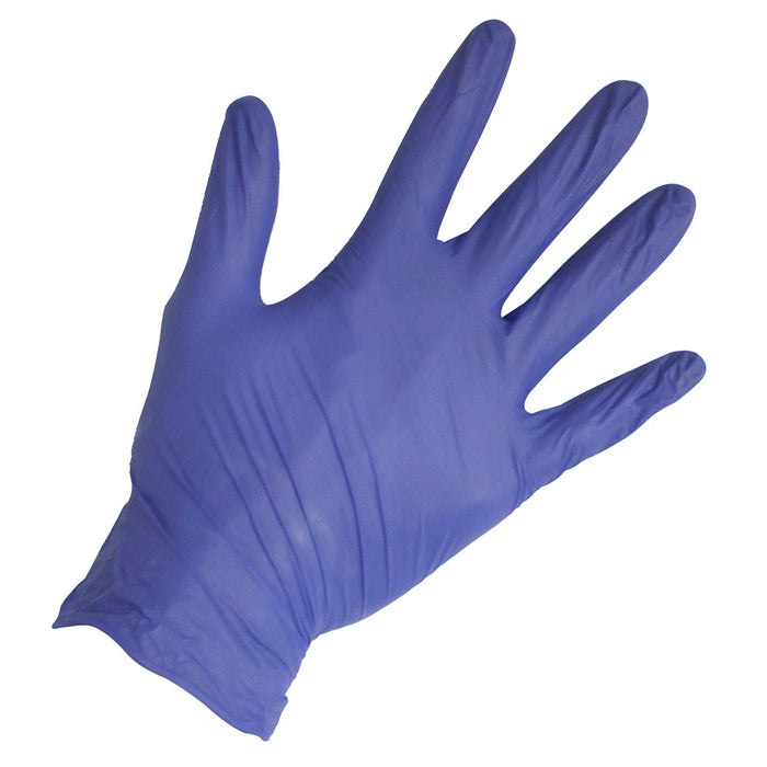 Steel Blue Aurelia Sonic 100 Nitrile Powder-Free Examination Gloves - Non Sterile