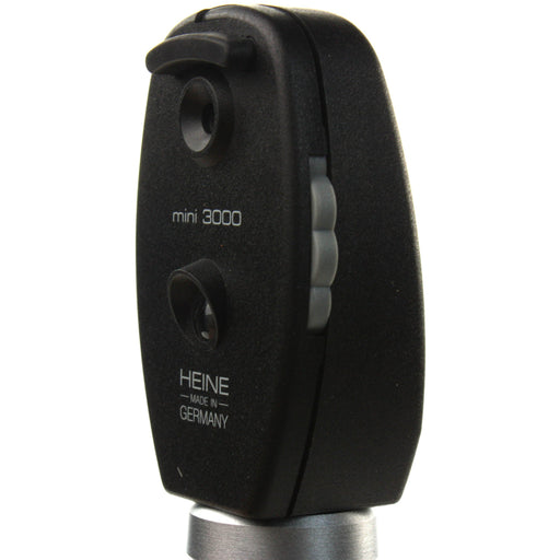 Black HEINE mini3000 2.5v Ophthalmoscope with Batteries