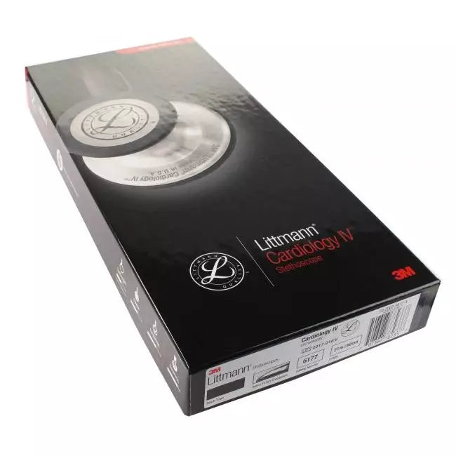 Gray Littmann Cardiology IV Diagnostic Stethoscope: High Polish Rainbow & Plum - Violet Stem 6239