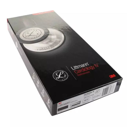 Gray Littmann Cardiology IV Diagnostic Stethoscope: High Polish Rainbow & Plum - Violet Stem 6239