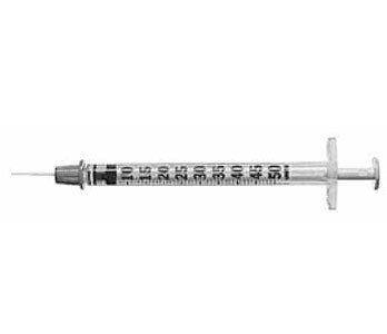 Gray BD Micro Fine+ 0.5ml Insulin Syringe & Needle 29g x 12.7mm x 100