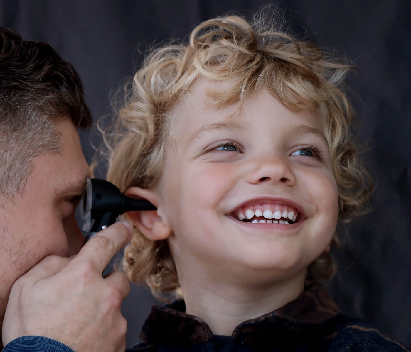 Dark Slate Gray Otoscope & Ophthalmoscope Desk Set - Rechargeable