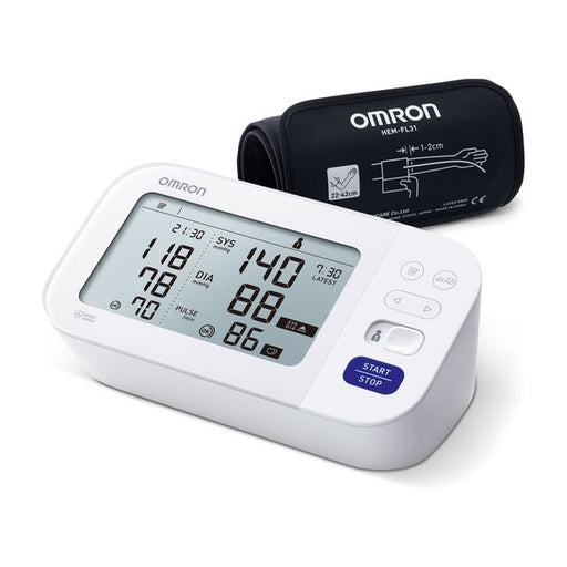Light Gray Omron M6 Comfort Digital Blood Pressure Monitor