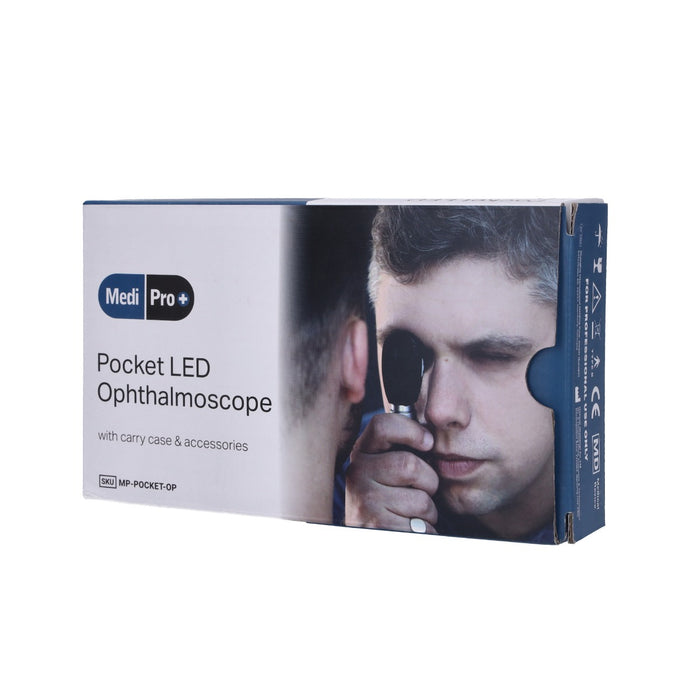 Gray Pocket LED Ophthalmoscope