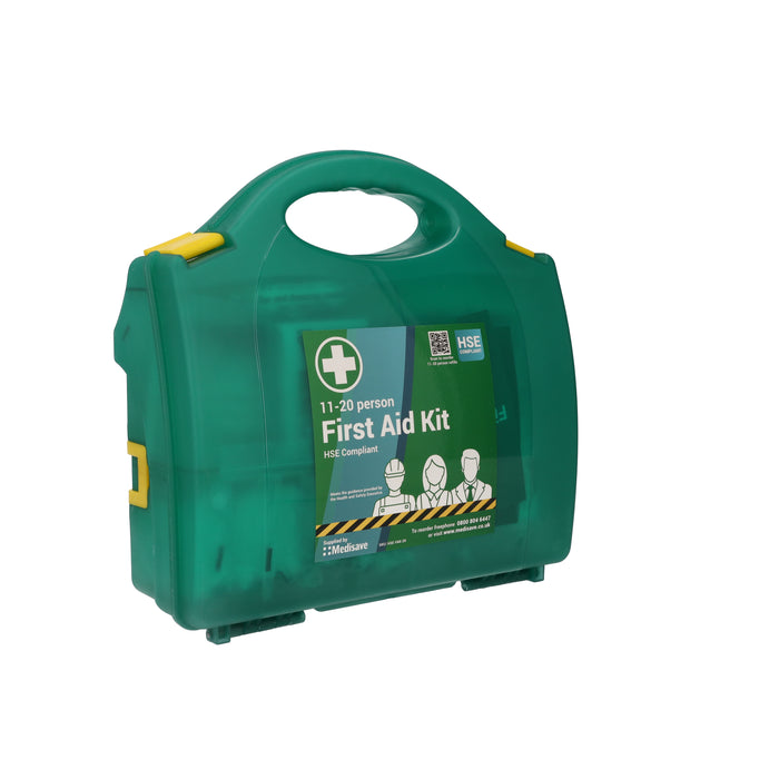 Sea Green HSE Compliant Workplace First Aid Kit - 20 Person