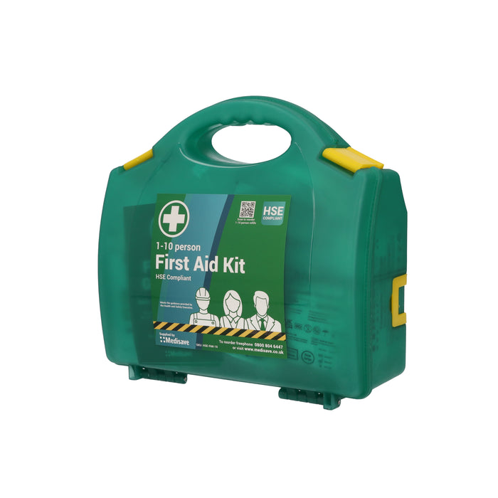 Sea Green HSE Compliant Workplace First Aid Kit - 10 Person