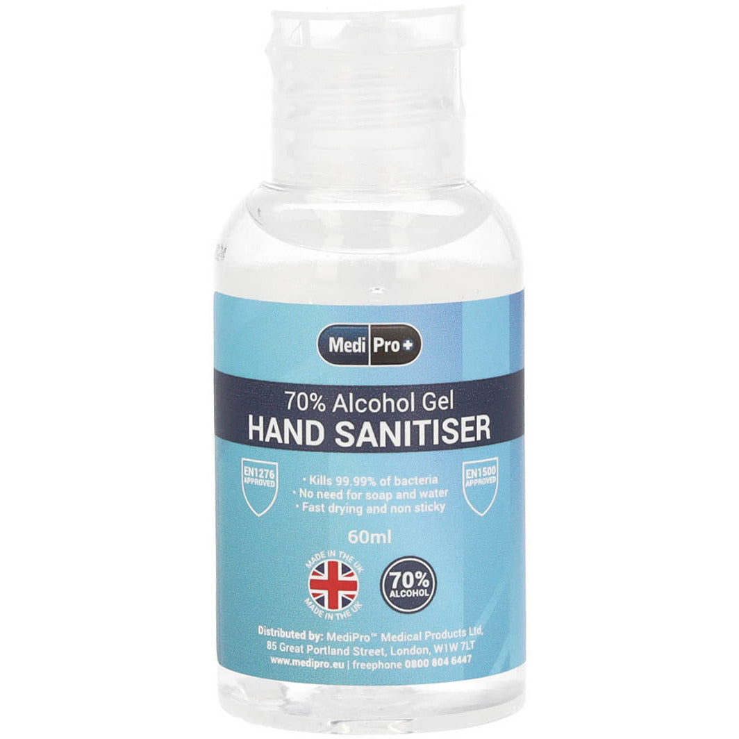 MediPro 70% Alcohol Hand Sanitiser 60ml